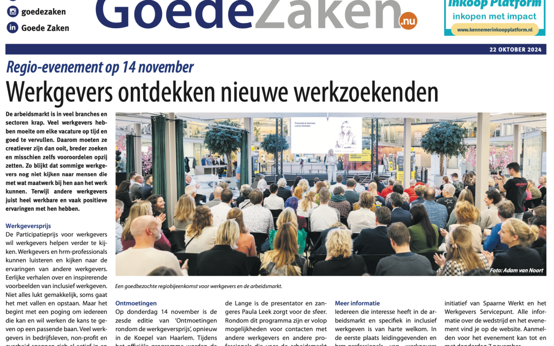 Reportage Jaarbijeenkomst – Goede Zaken