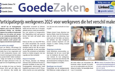 Participatieprijs 2025 | Goede Zaken
