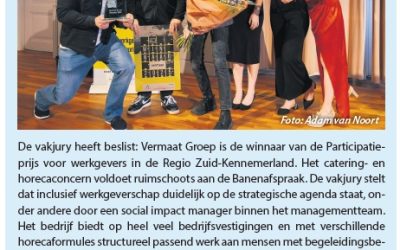 Participatieprijs winnaar 2025 | Goede Zaken